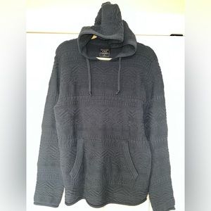 Unisex Abercrombie and Fitch Navy Blue Pullover.